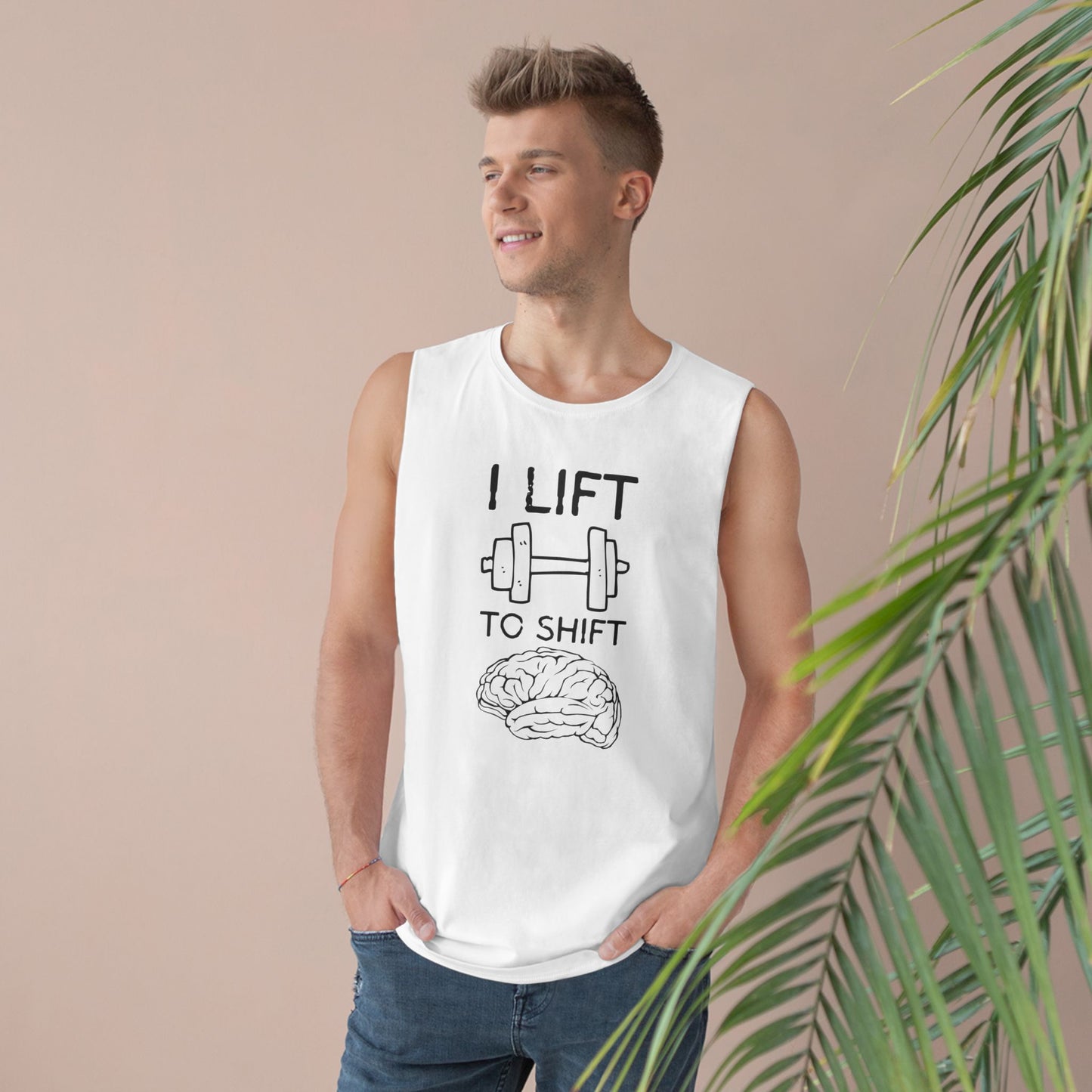 I Lift, To Shift gym tank